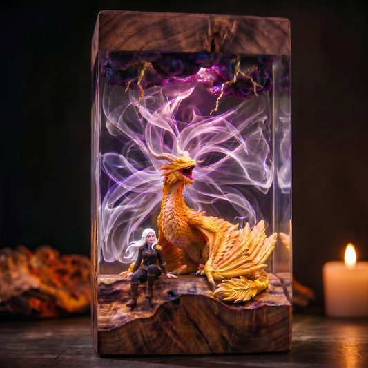 [PRE-ORDER] Golden Feathertail Bond Lamp